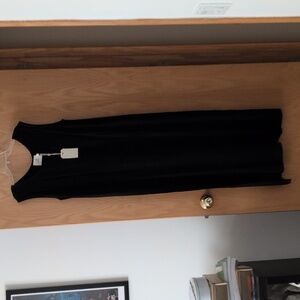 Fashion Brand Company Linen Dress Black S